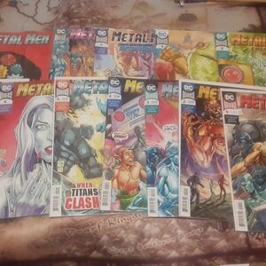 Metal Men DC Comics #1-12 2020 Dan Didio, Shane Davis  comic book set.The last